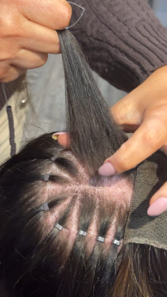 Fuller-Looking Hair With meshless integration in Fayetteville AR